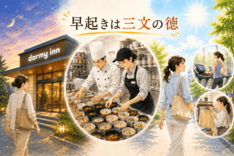 朝5時出勤、14時退勤。レストランスタッフの「早番の1日」をのぞいてみました！