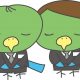 2羽のドーミーいんこ
