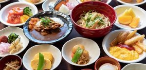 谷町　朝食バイキング