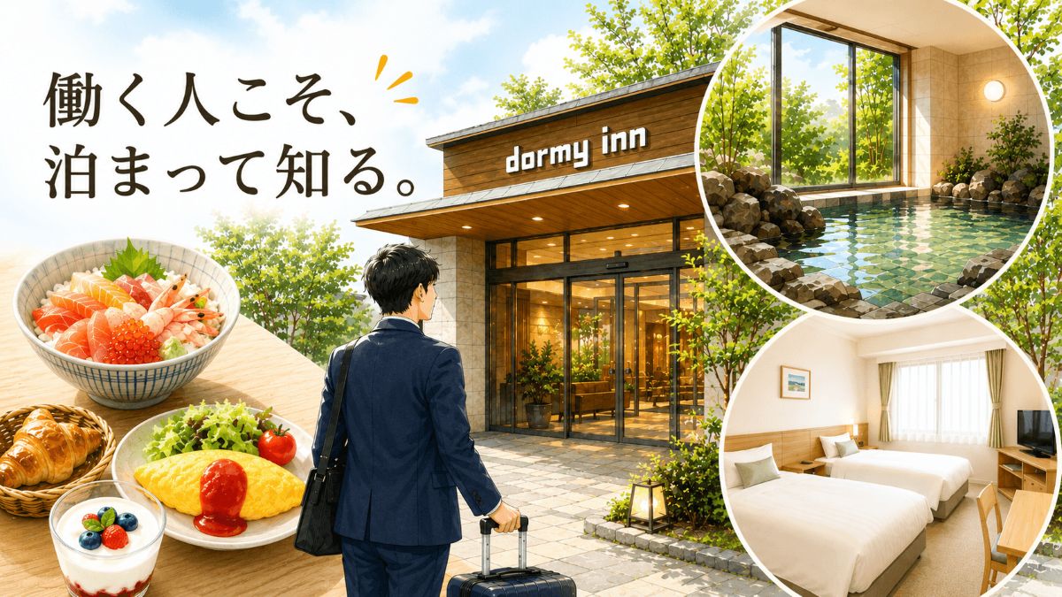 実はスタッフも泊まっています。ドーミーインの「社員ホテル優待制度」が人気の理由 