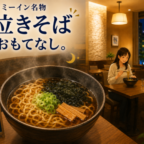 ドーミーイン名物『夜鳴きそば』に、スタッフが夢中になるワケ。